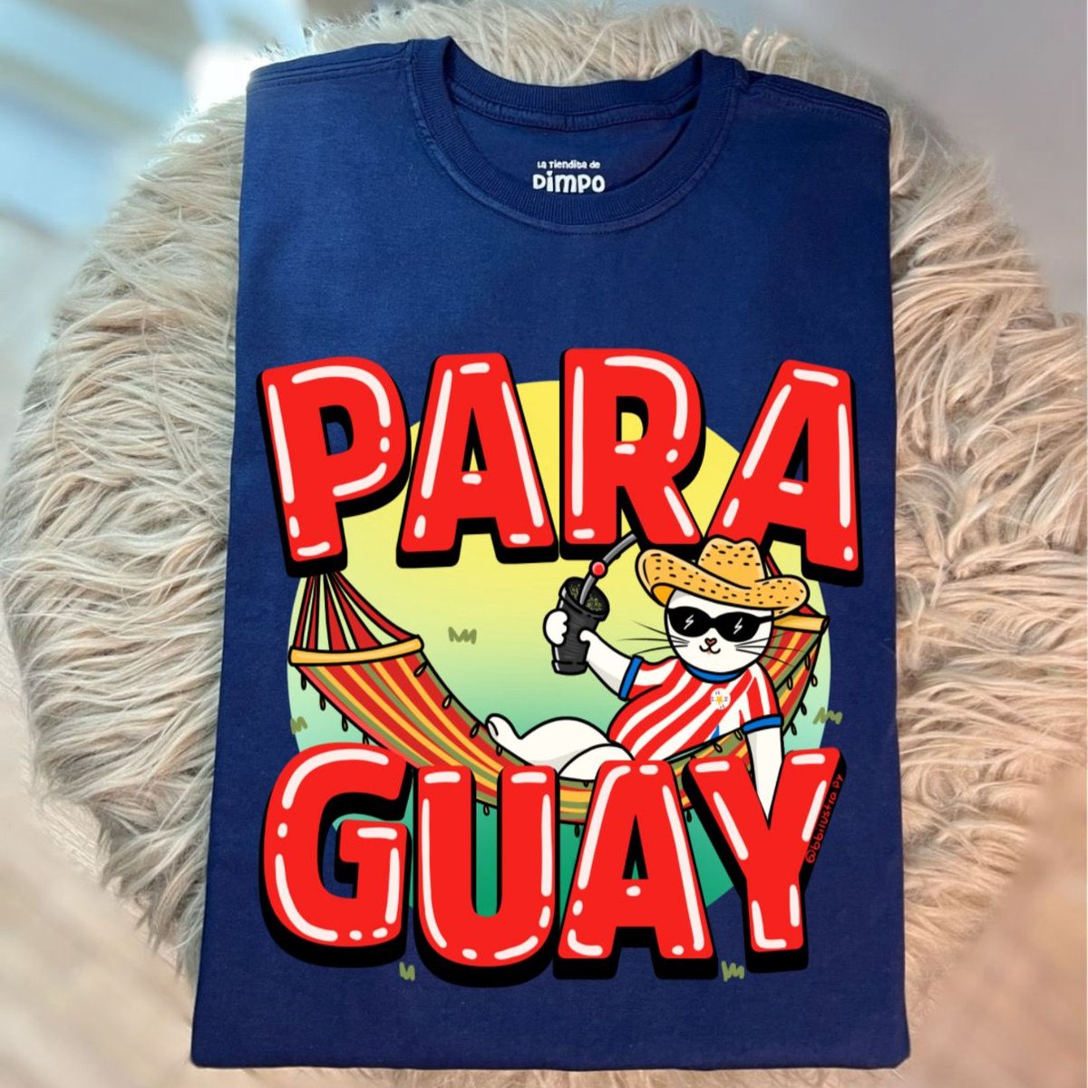 Michi Paraguay By: @bbilustra.py  - 5