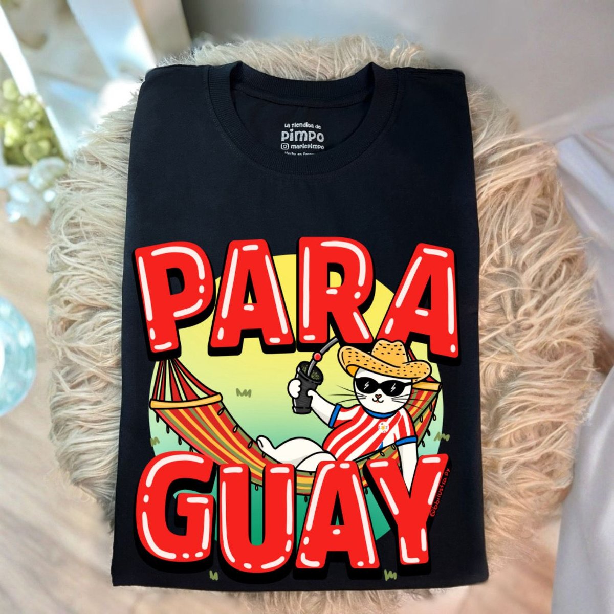 Michi Paraguay By: @bbilustra.py  - 6