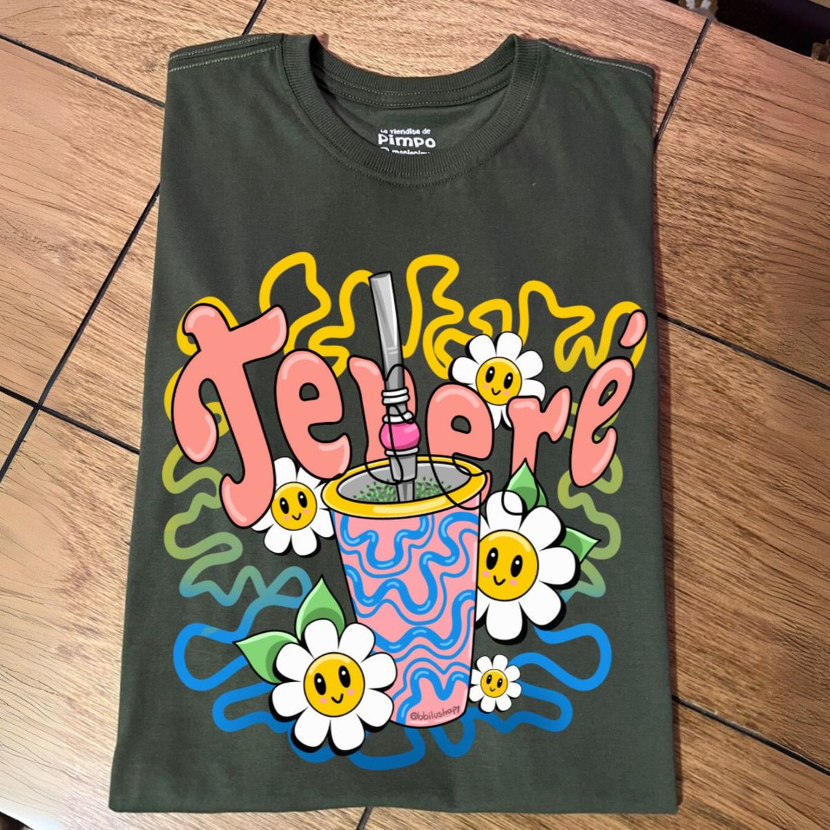 Terere Paz y amor By: @bbilustra.py - 3