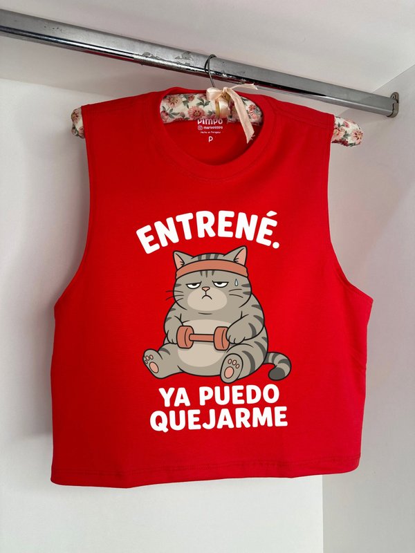 Entrene, ya puedo quejarme By: @mariepimpo