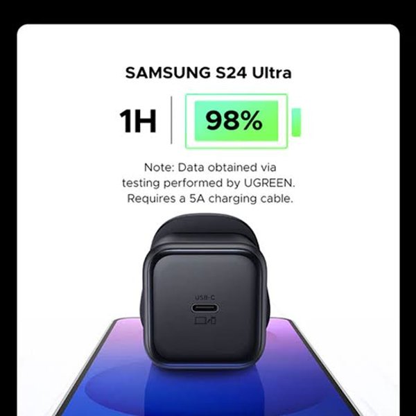 Cargador Rápido USB-C GaN 45W - UGREEN