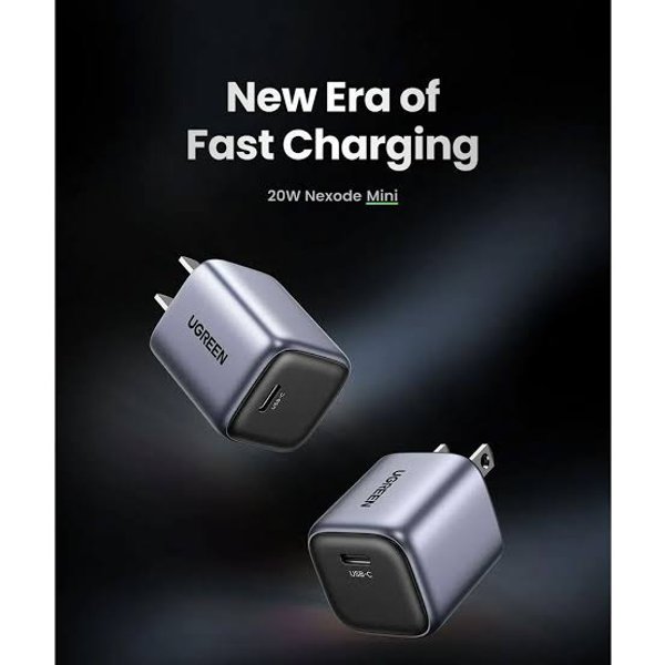 Cargador Rápido 20W USB-C GaN - UGREEN