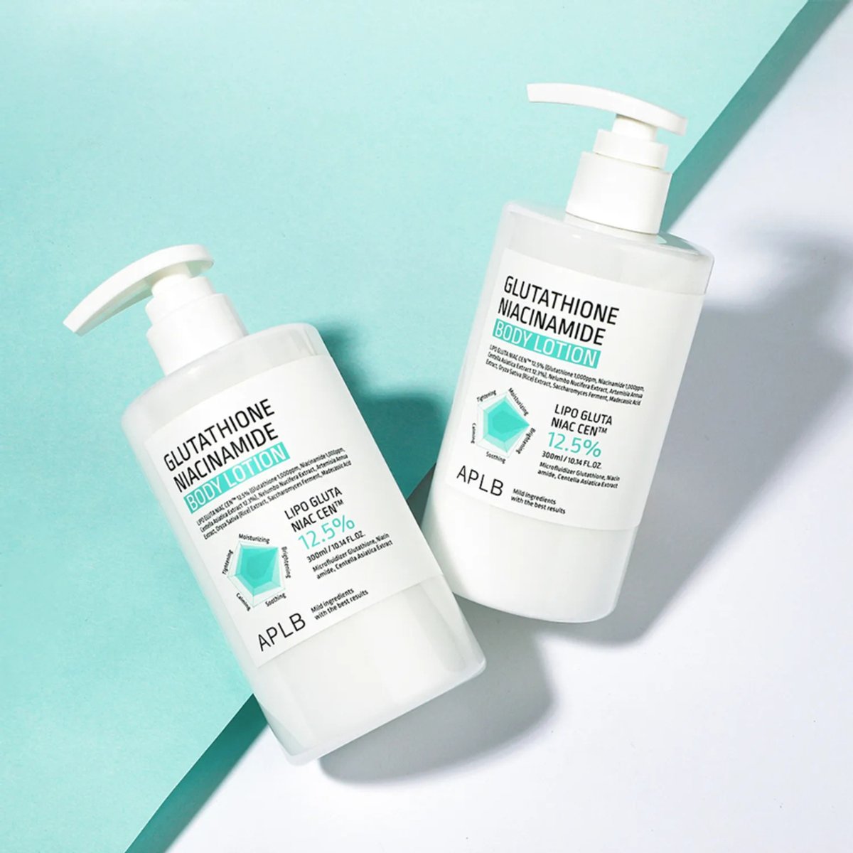 LOCION CORPORAL APLB GLUTATHIONE NIACINAMIDE BODY LOTION 300ML - 2