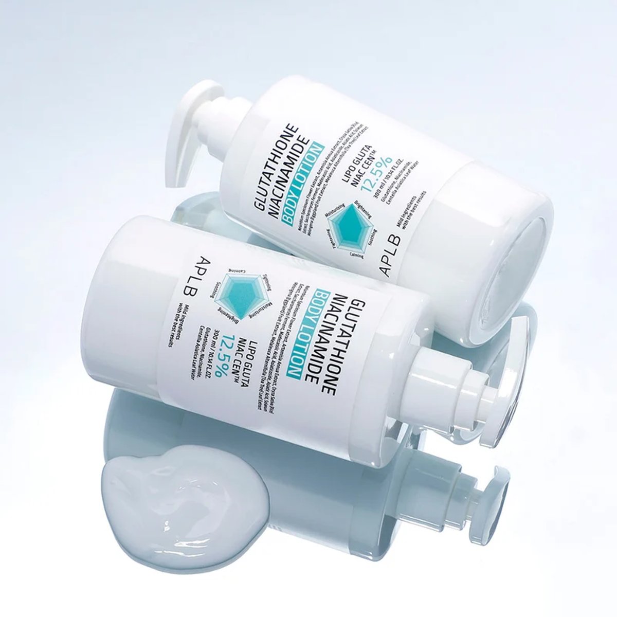 LOCION CORPORAL APLB GLUTATHIONE NIACINAMIDE BODY LOTION 300ML - 4