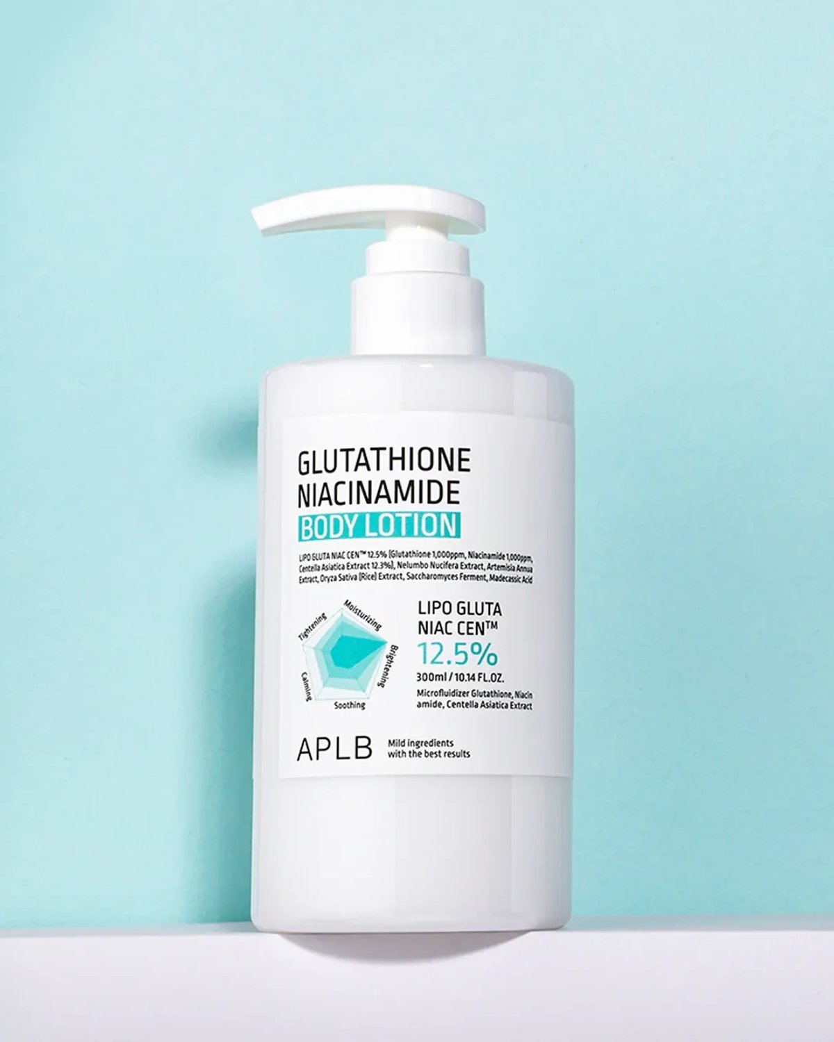 LOCION CORPORAL APLB GLUTATHIONE NIACINAMIDE BODY LOTION 300ML - 5