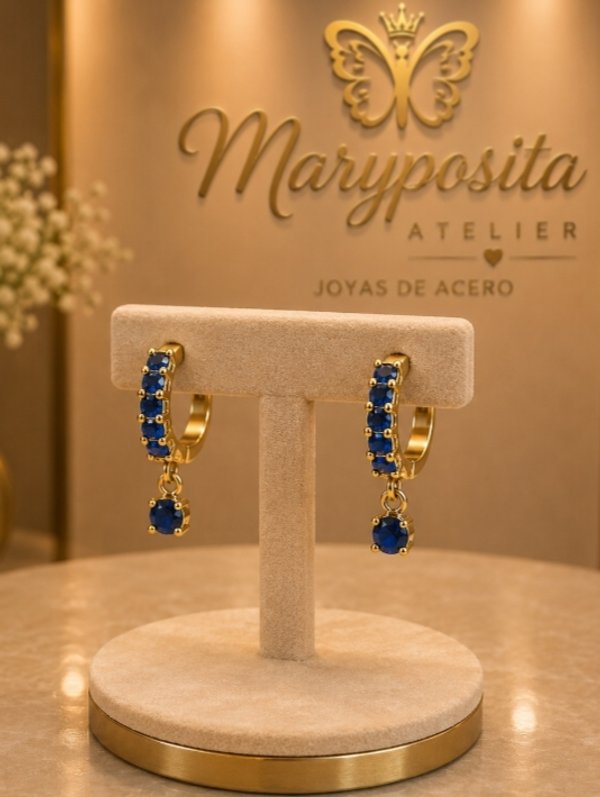 Aros azules acero