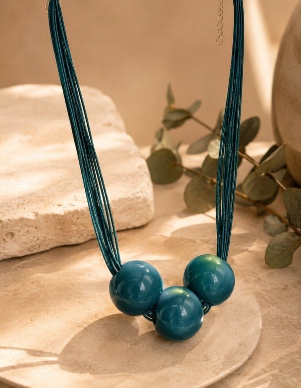 Collar turquesa 