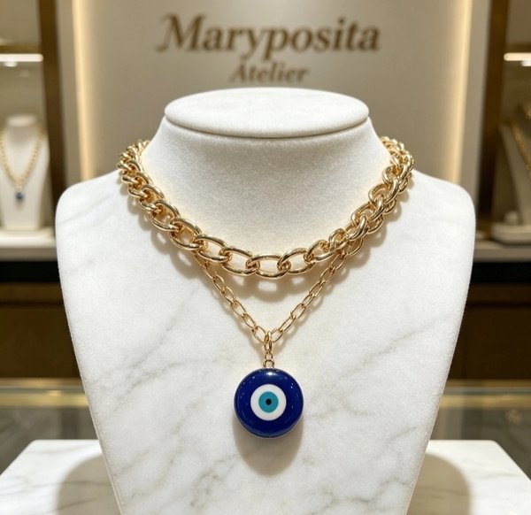 Cadena ojo turco bijou