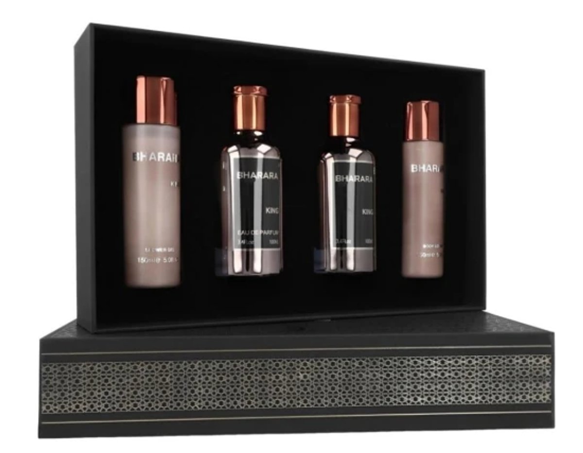 KIT BHARARA KING EDP 100ML 4PCS