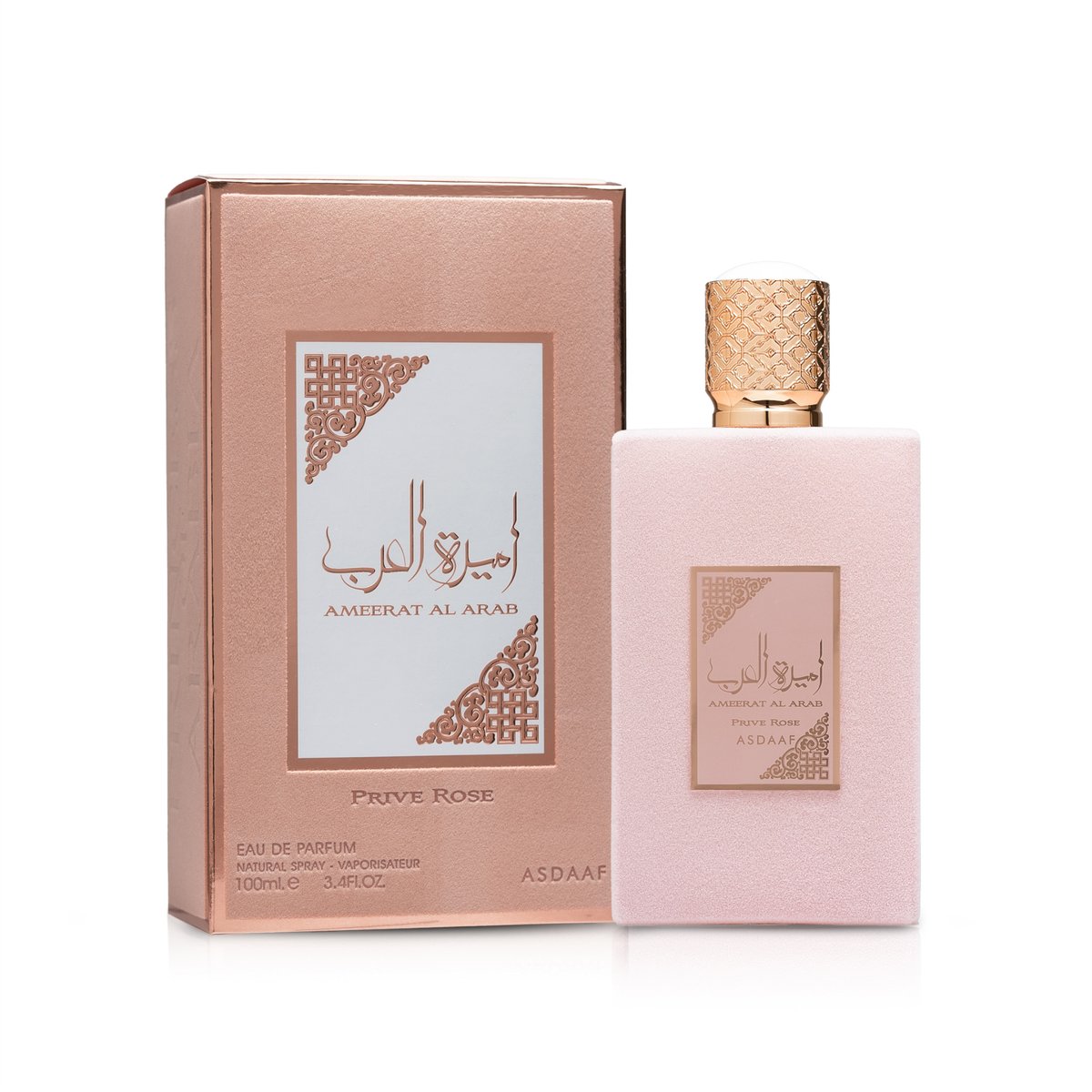 LATTAFA ASDAAF AMEERAT AL ARAB PRIVE ROSE EDP 100ML