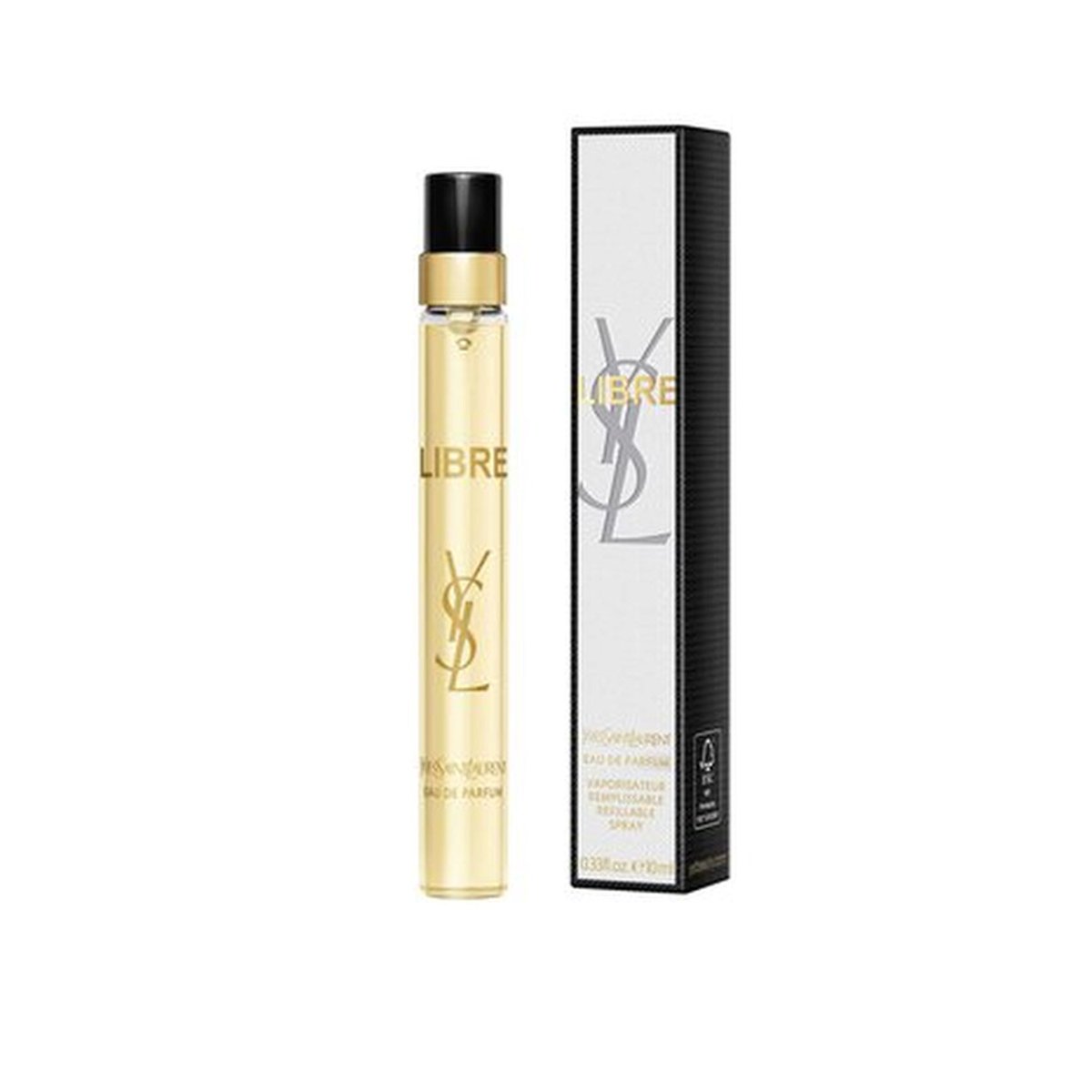 KIT YSL LIBRE F 10ML EDP TRAVEL SPR + POUCH 