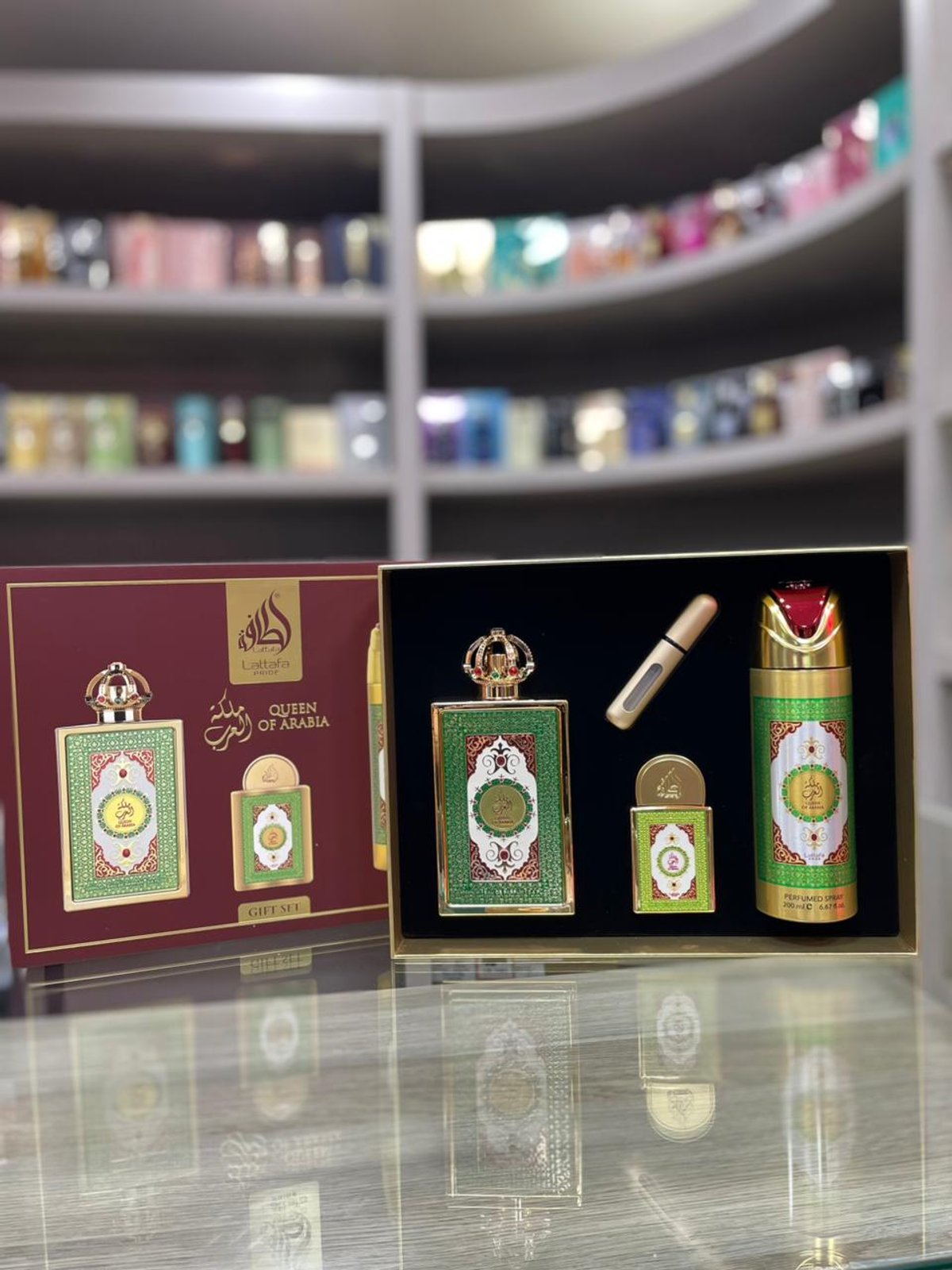 KIT LATTAFA GIFT SET QUEEN OF ARABIA EDP 3 EN 1