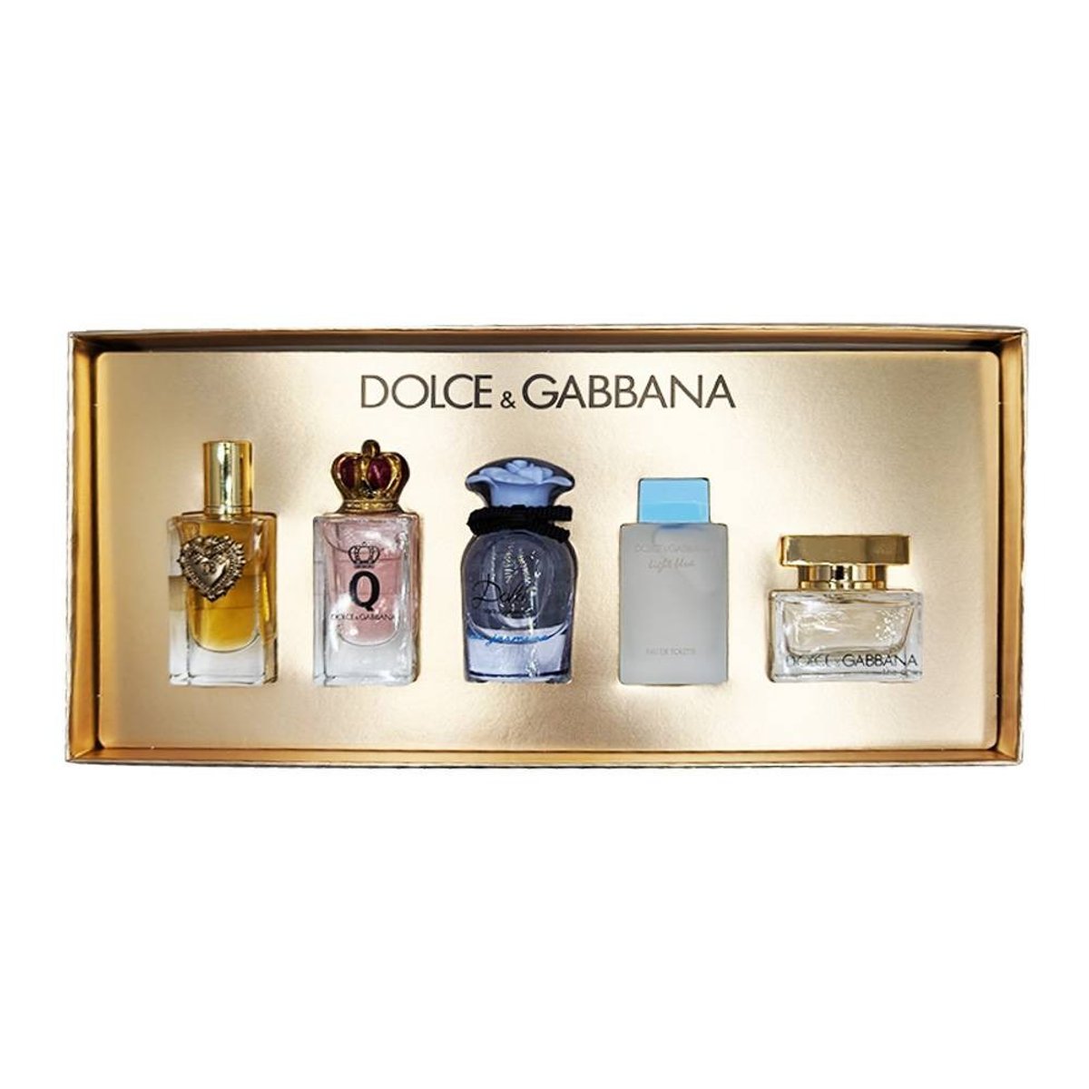 KIT DOLCE & GABBANA W 5PCS 5ML
