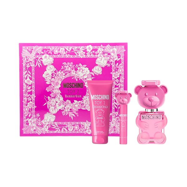 KIT MOSCHINO TOY 2 BUBBLE GUM 100ML+BODY+10ML