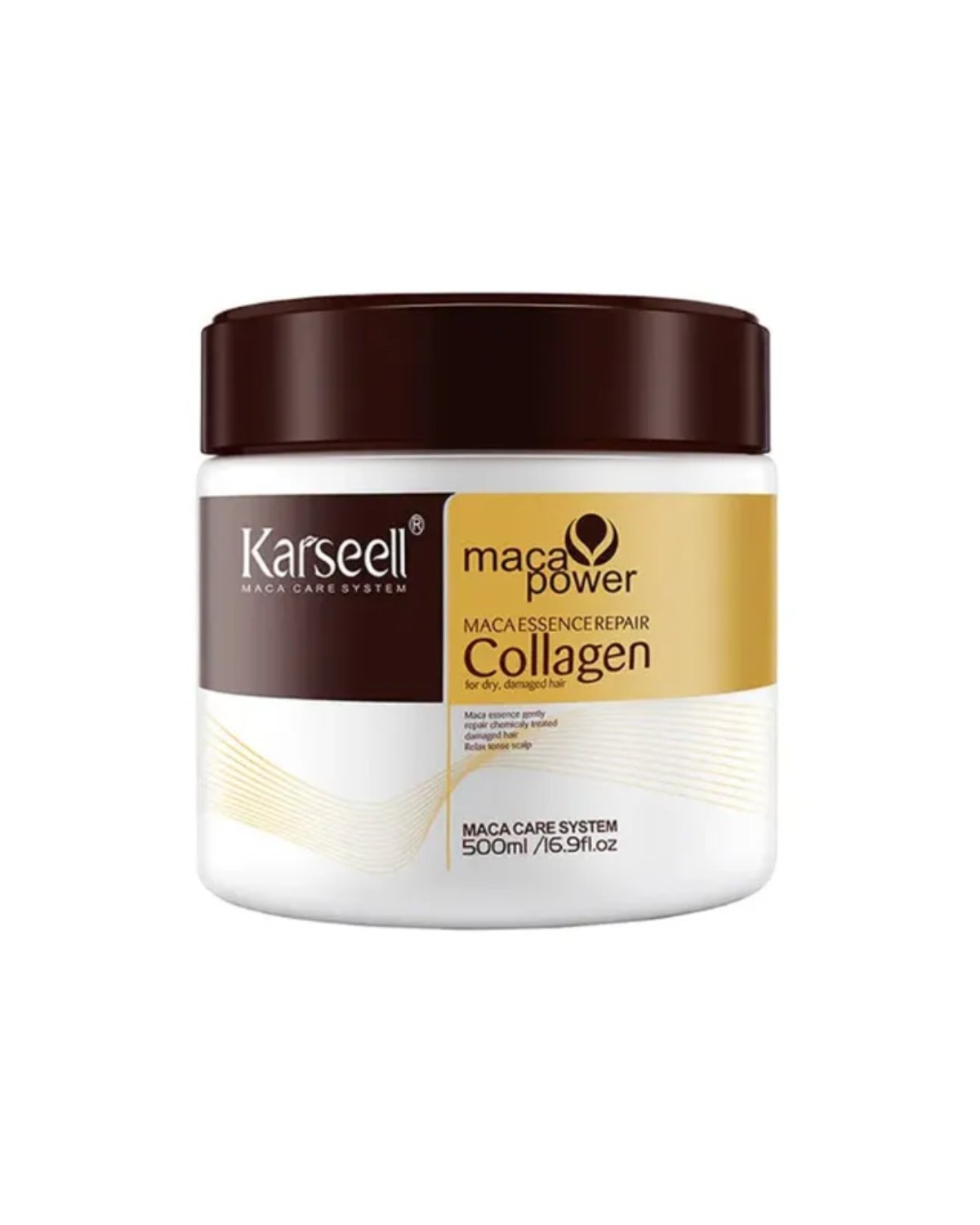 KARSEELL MASCARA CAPILAR MACA ESSENCE REPAIR COLLAGEN 500ML