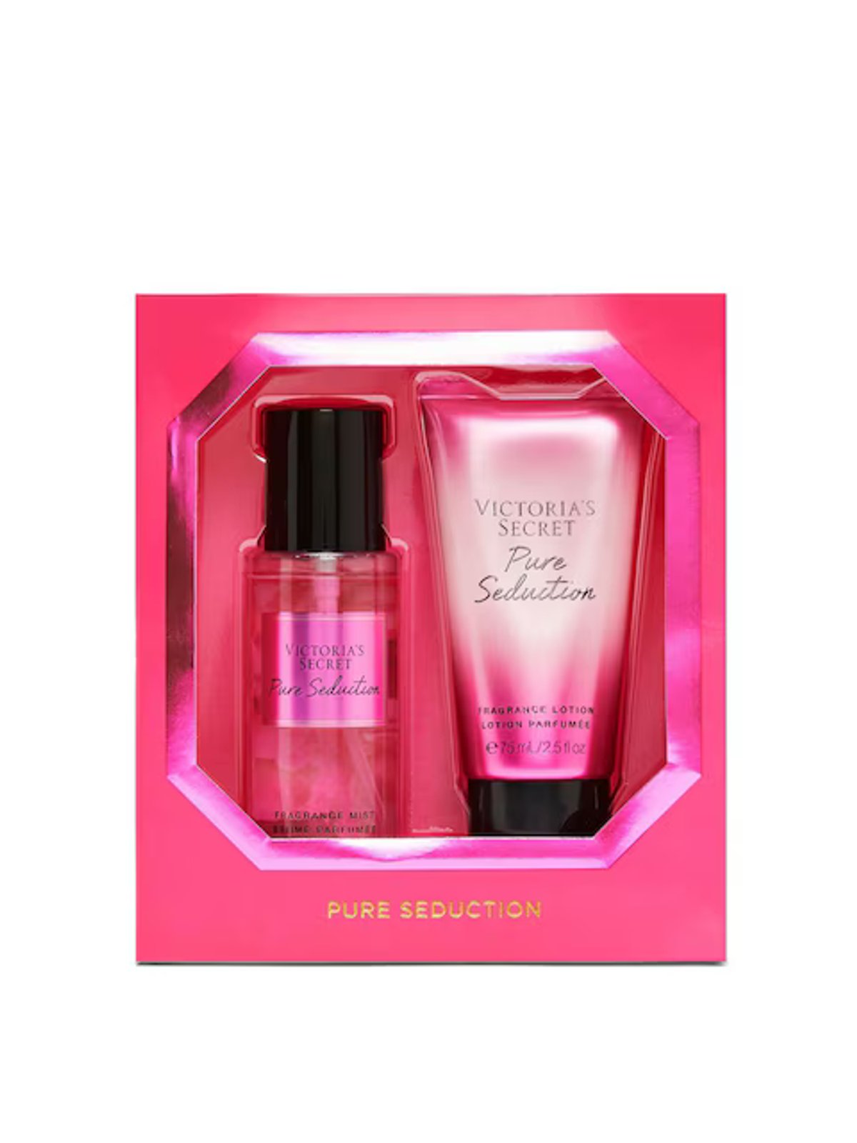 VICTORIA'S SECRET PURE SEDUCTION 75ML LOTION+75ML MIST