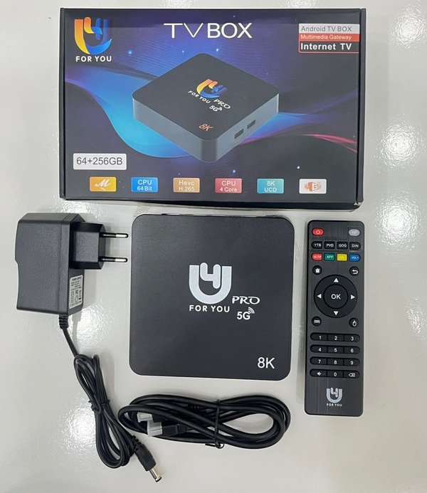TV BOX 8K UCD - CONFIGURADO