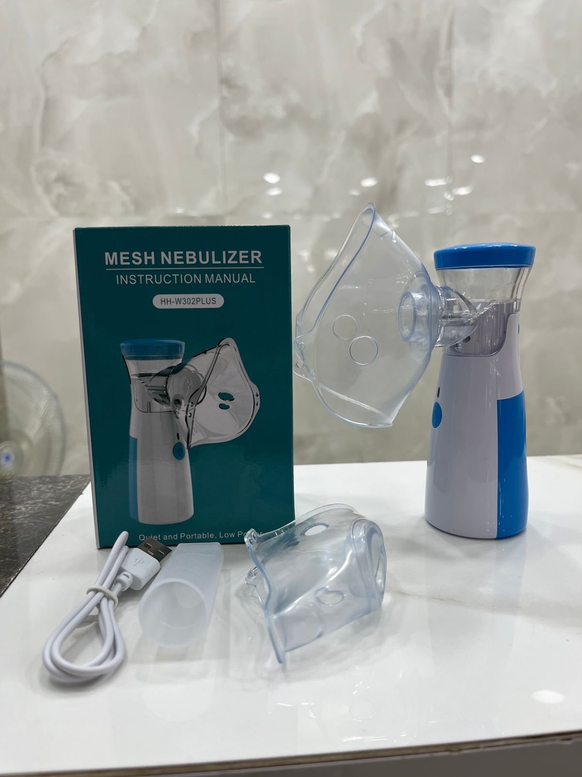 NEBULIZADOR PORTÁTIL HH-W302PLUS