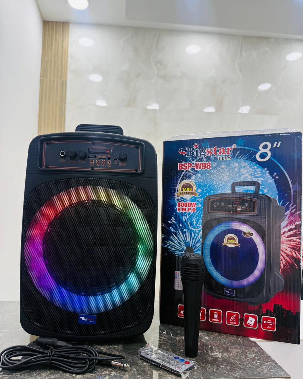 KARAOKE BIGSTAR 8" BSP-W98
