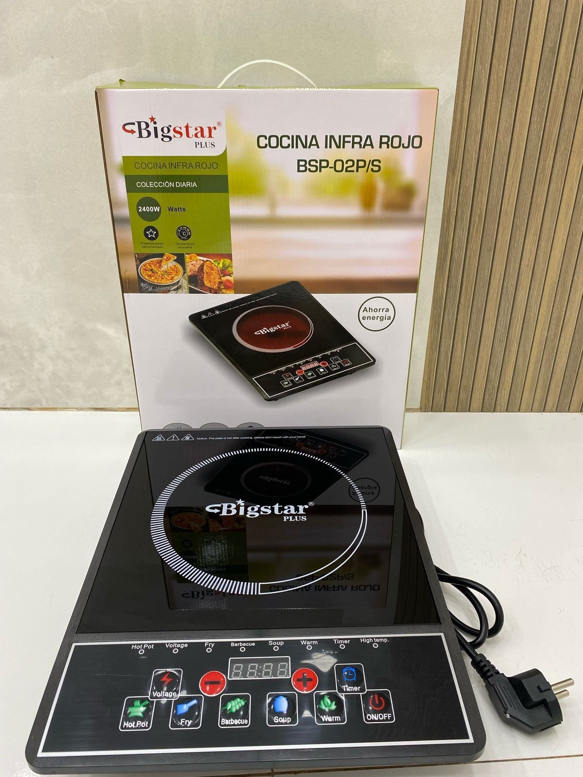 COCINA INFRA ROJO BSP-02P/S