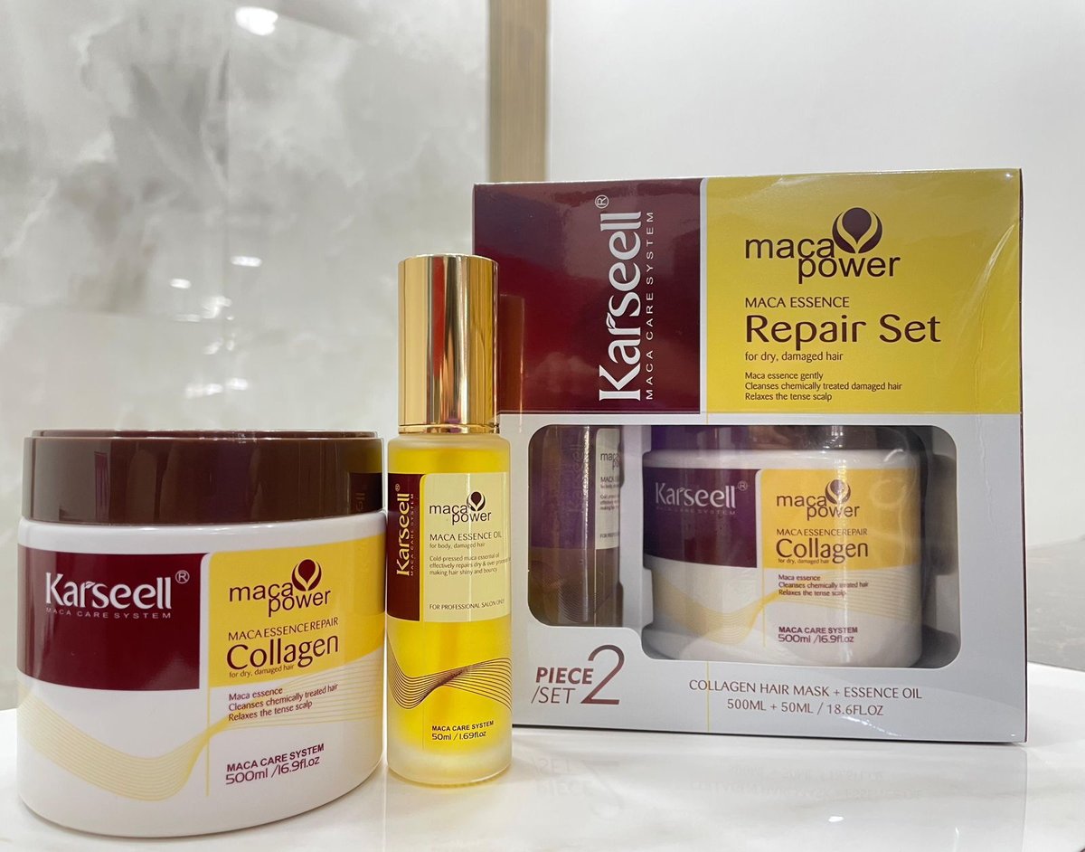 KIT CREMA CAPILAR+ACEITE CAPILAR REPARADOR KARSEELL