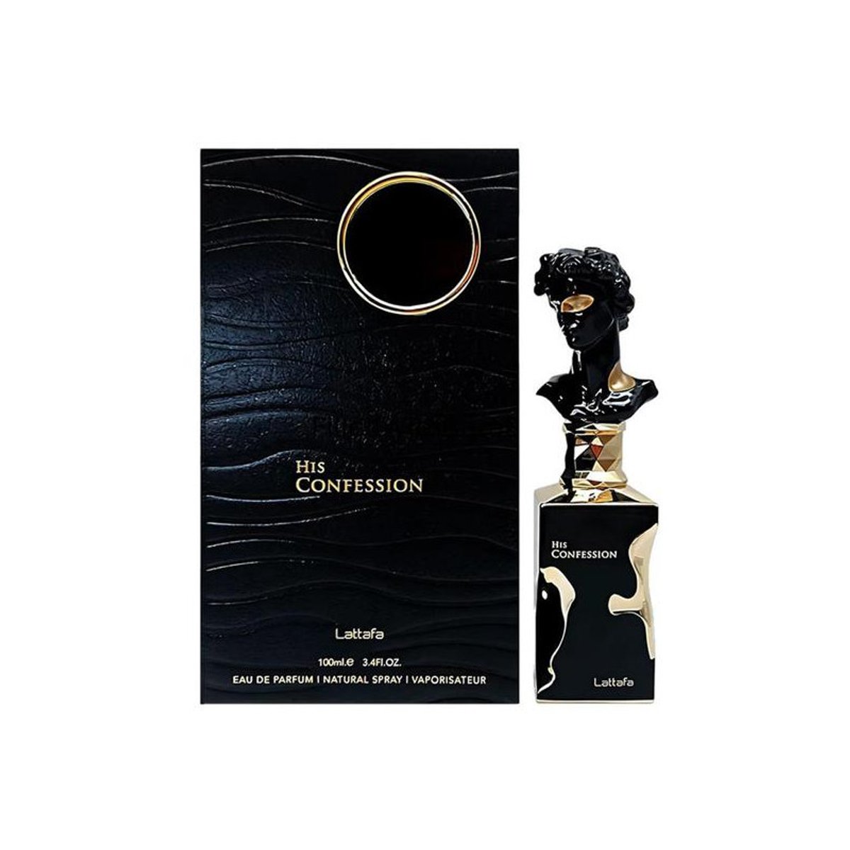 LATTAFA HIS CONFESSION (BLACK) EDP 100ML