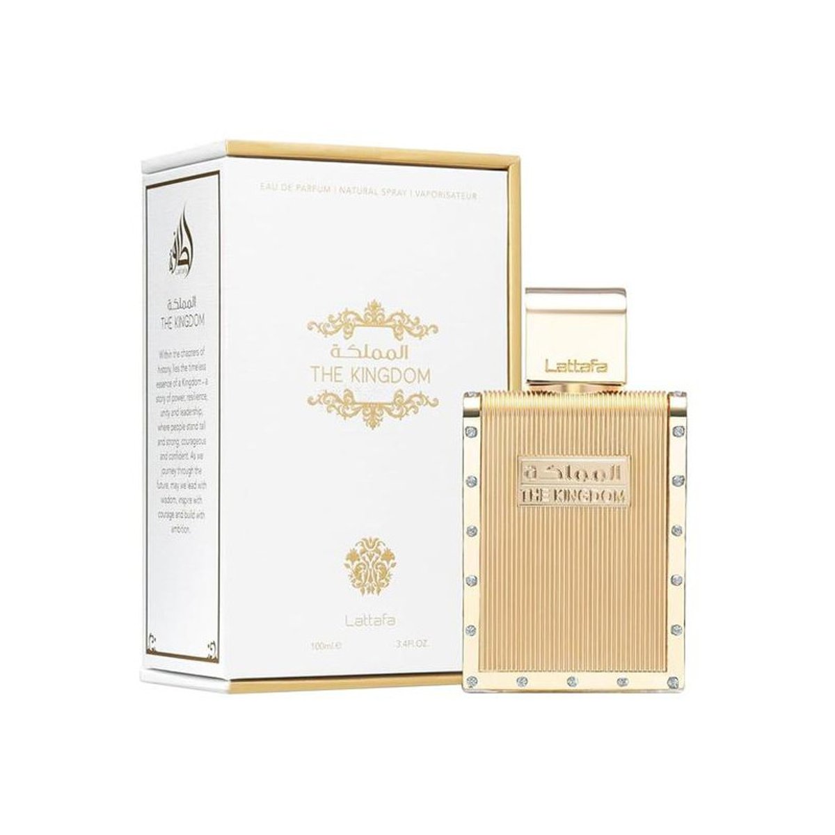 LATTAFA THE KINGDOM EDP 100ML MASC (WHITE)