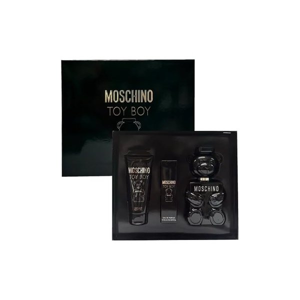 KIT MOSCHINO TOY BOY 100ML EDP+100ML BALM+100ML GEL+10ML EDP