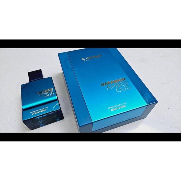 Perfume Haramain Amber Oud Aqua Dubai