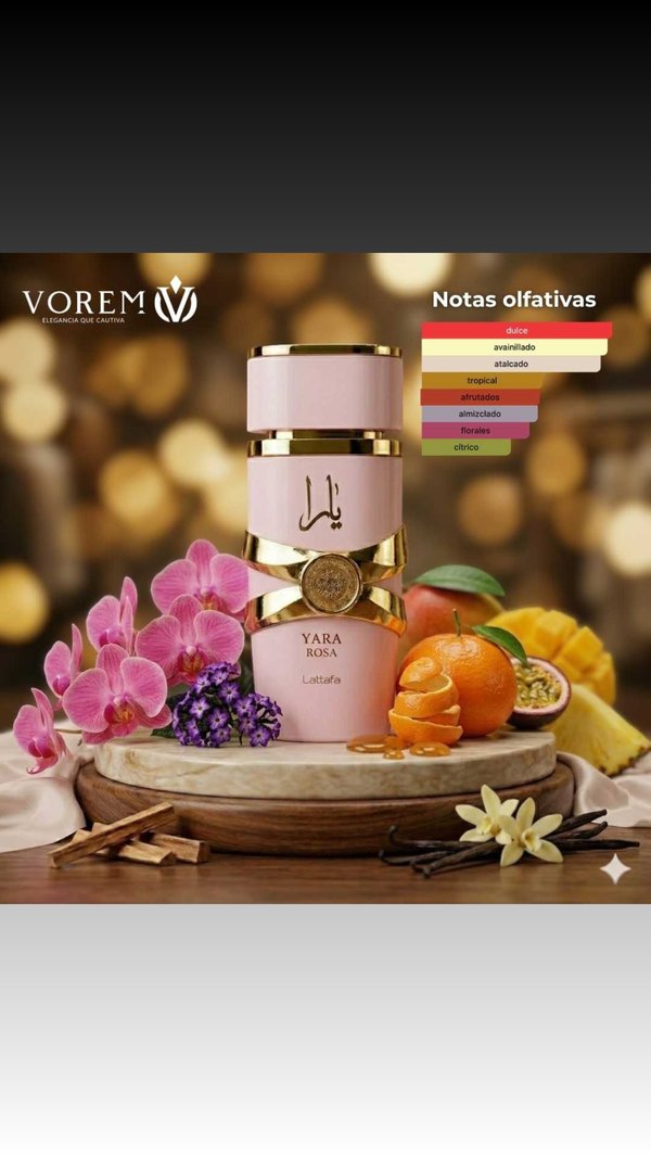 Perfume Lattafa Yara Rosa