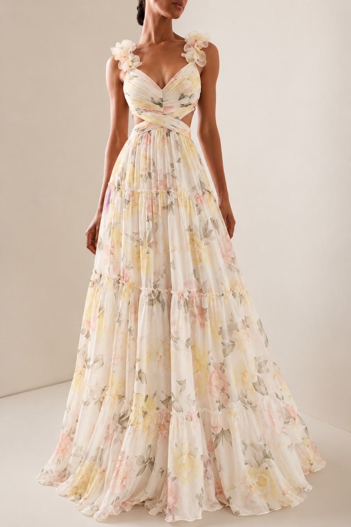 Vestido Estampa Floreada - 2