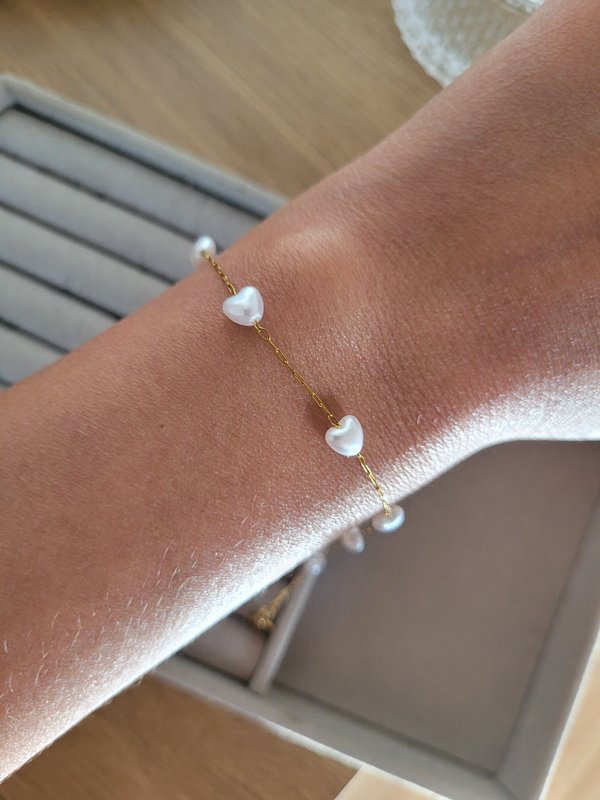 Pulsera corazones