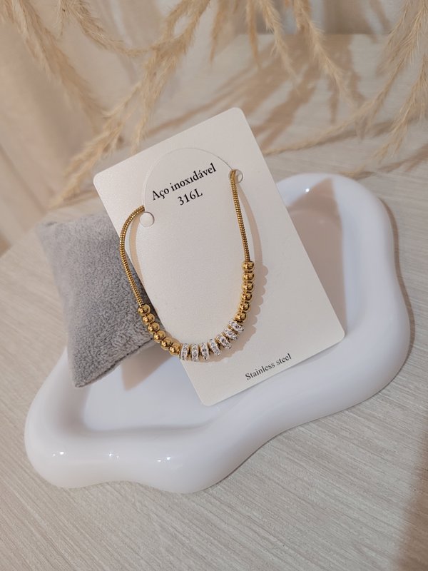 Pulsera dorada 002