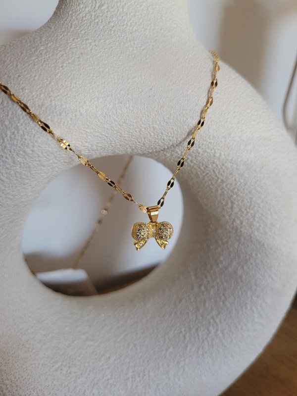 Collar moñito mini