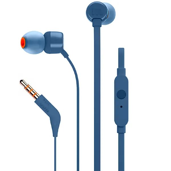 Auricular JBL TUNE110 con Micrófono y Cable de 1.1 Metros