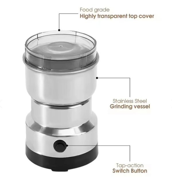 Molinillo Moledor Eléctrico para Café ☕⚡