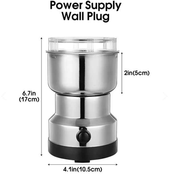 Molinillo Moledor Eléctrico para Café ☕⚡