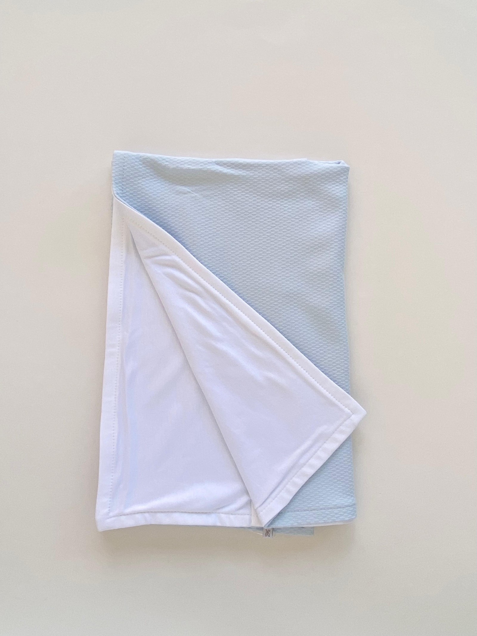 Manta Doble Algodón Sami- Celeste Pastel Cod.671 - 2