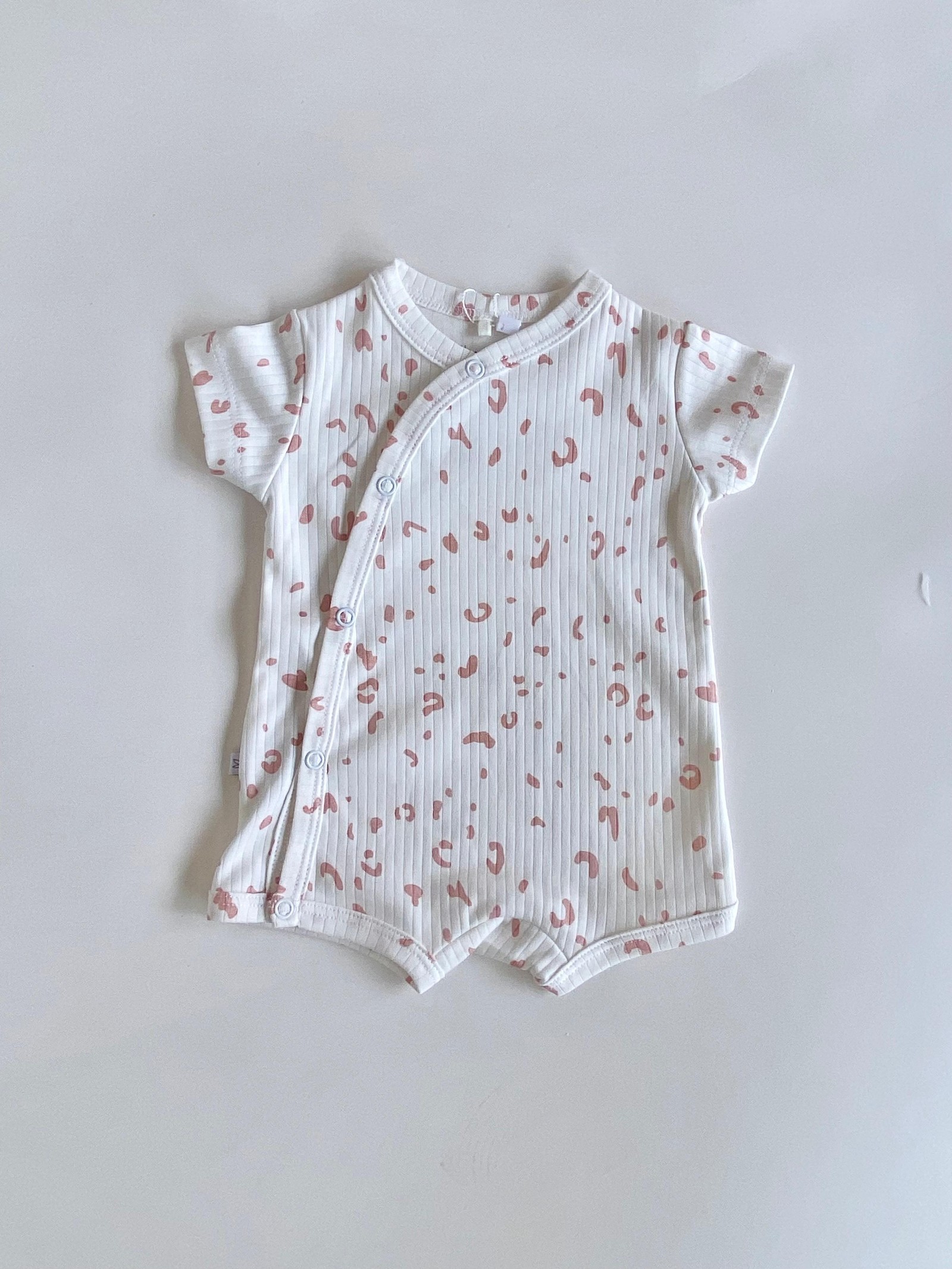 Osito Corto Coronel Oviedo- Estamp. Rosa Animal Print. Cod.702