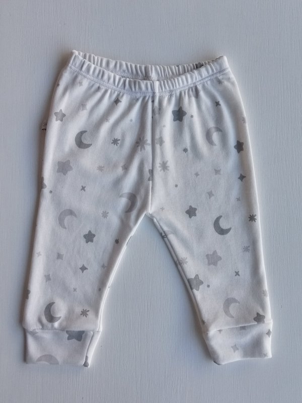 Patita Cali- Luna y Estrellas Grises Cod.1282