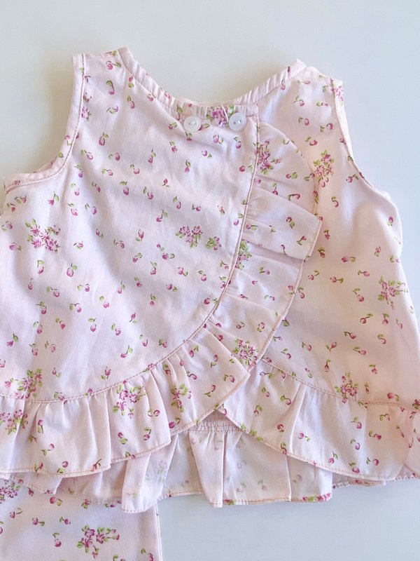 Conjunto Cecilia- Rosa Floreado Cod.679