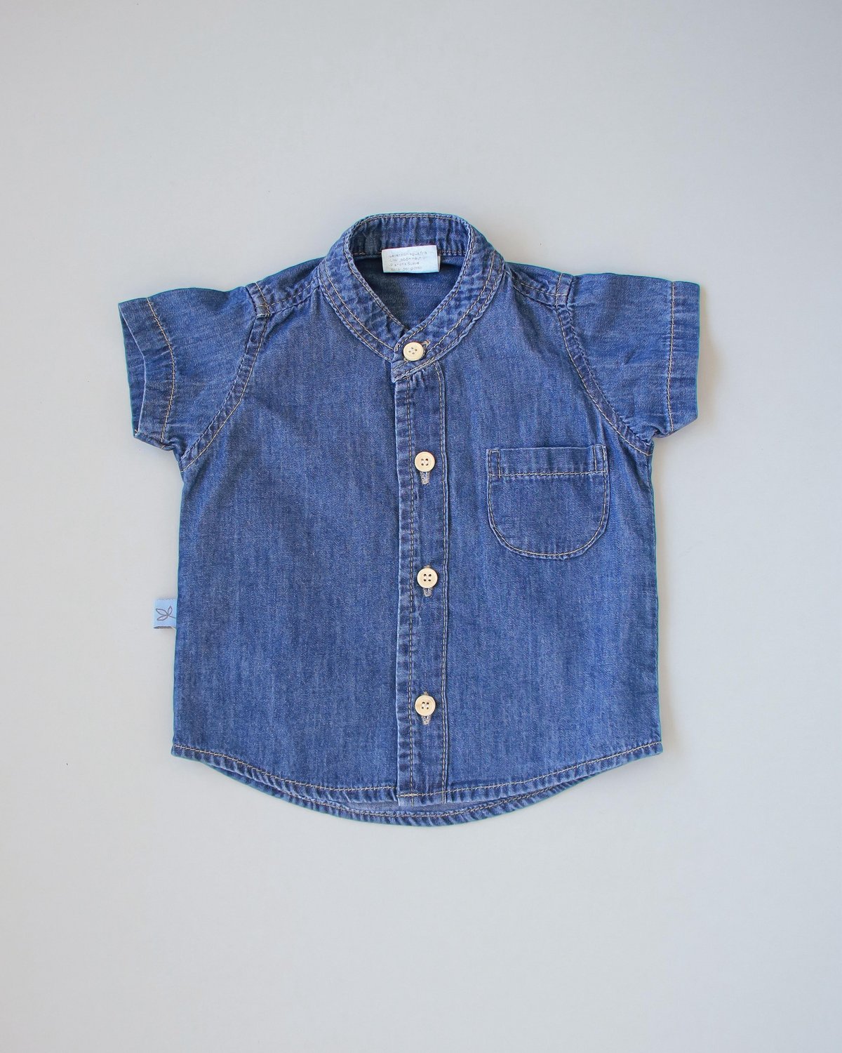 Camisa Villarrica- Azul Jeans Cod. 602