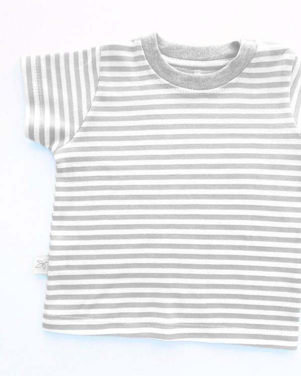 Remera Maracana-Gris Rayas Unisex Cod. 566