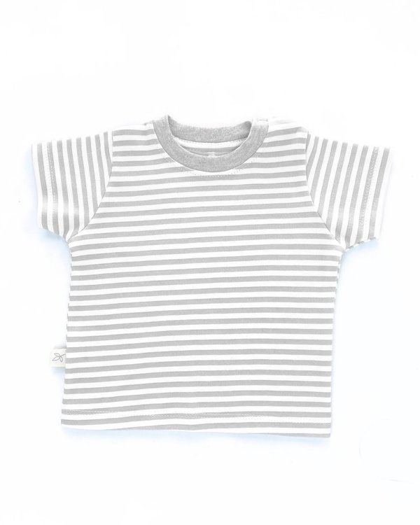 Remera Maracana-Gris Rayas Unisex Cod. 566