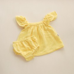 Blusa C/Bombacha Honolulu- Amarillo Cod. 518 