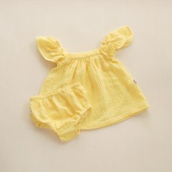Blusa C/Bombacha Honolulu- Amarillo Cod. 518