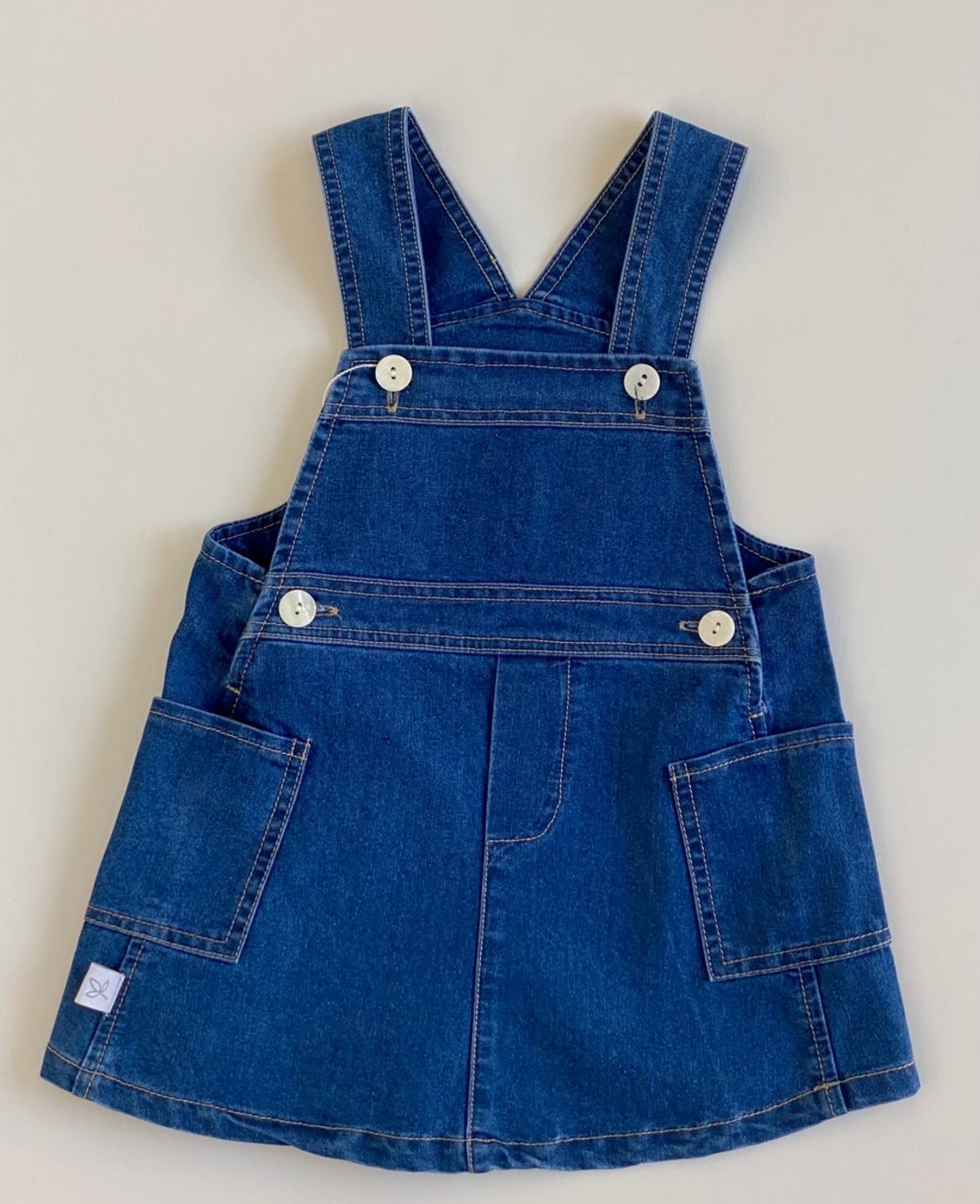 Jardinera vestido jeans Lyon- Azul Cod. 459