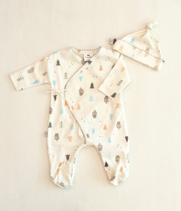 Osito Cruzado Atadito C/Picueta Amsterdam- Ositos Arbolitos Unisex- Cod.515 