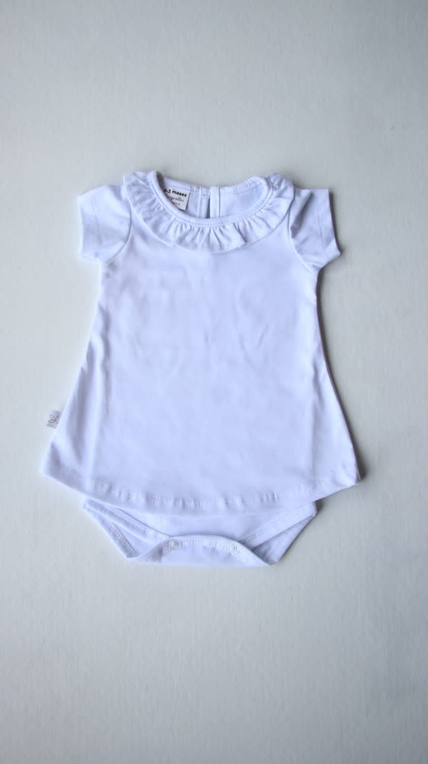 Body Vestido Alabama- Blanco Cod. 150