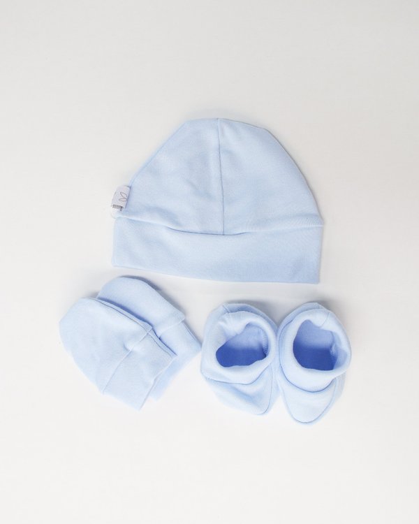 Kit de Gorro Manila- Celeste Cod. 1167